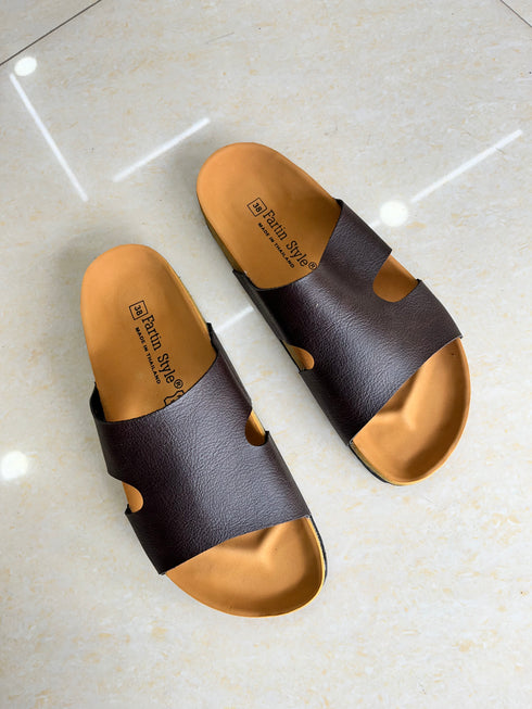 Summer Casual Light Weight  Cork Slider Sandle
